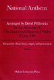 Book cover of: National Anthem. By: David Willcocks