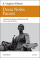Book cover of: Dona Nobis Pacem. By: R. Vaughn Williams