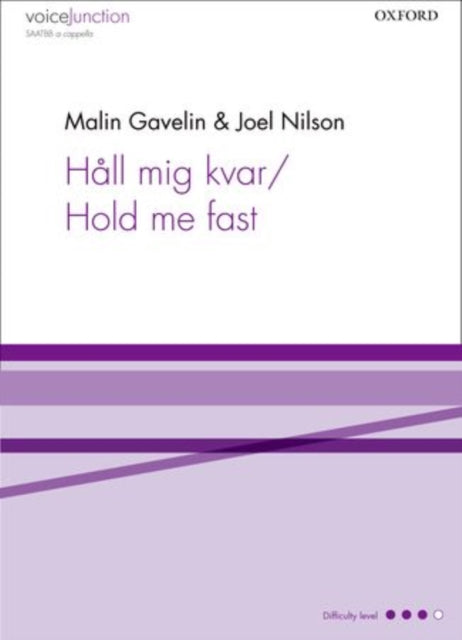 Book cover of: Hall mig kvar/Hold me fast