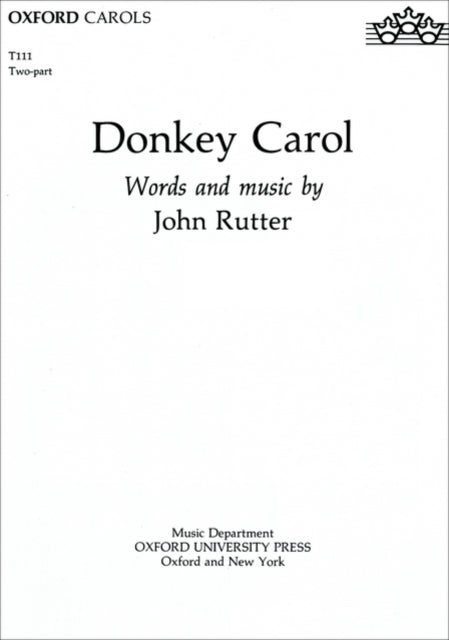 Book cover of: Donkey Carol