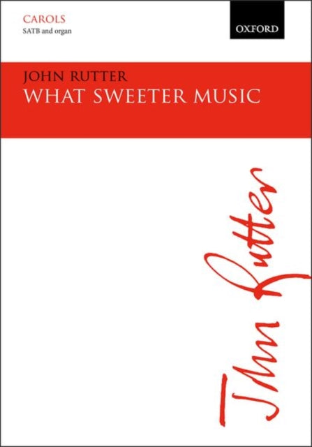 Book cover of: What sweeter music