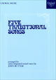 Book cover of: Five Traditional Songs. By: John Rutter