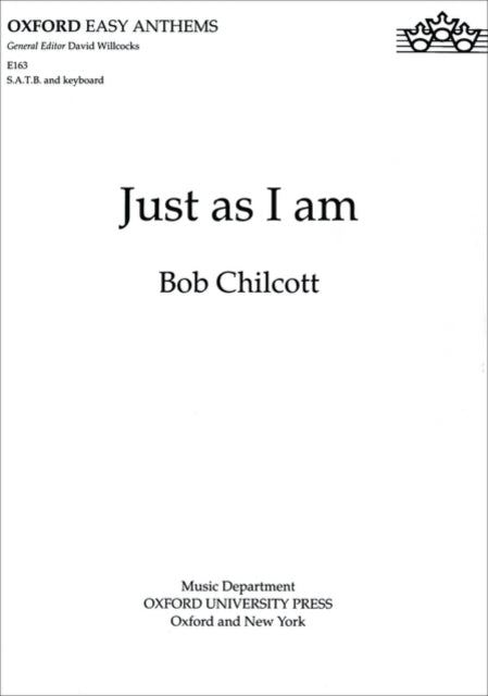 Book cover of: Just as I am