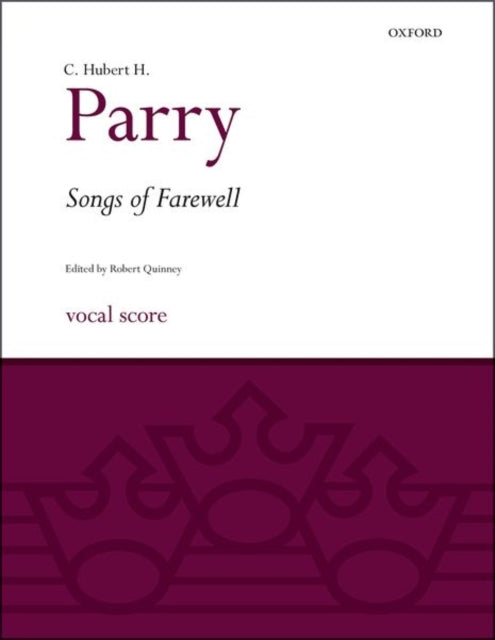 Book cover of: Songs of Farewell