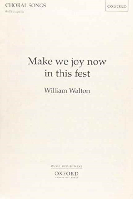 Book cover of: Make we joy