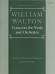 Book cover of: Concerto for Viola and Orchestra. By: William Walton