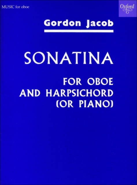 Book cover of: Oboe Sonatina