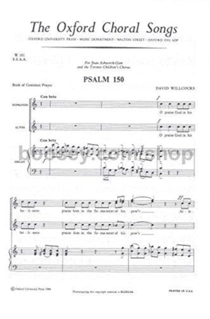 Book cover of: Psalm 150