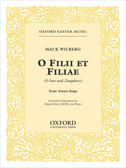 Book cover of: Filii et filiae (An Easter Celebration). By: Mack Wilberg