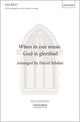 Book cover of: When in our music God is glorified. By: David Schelat