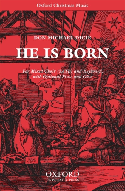 Book cover of: He is born. By: Don Michael Dicie