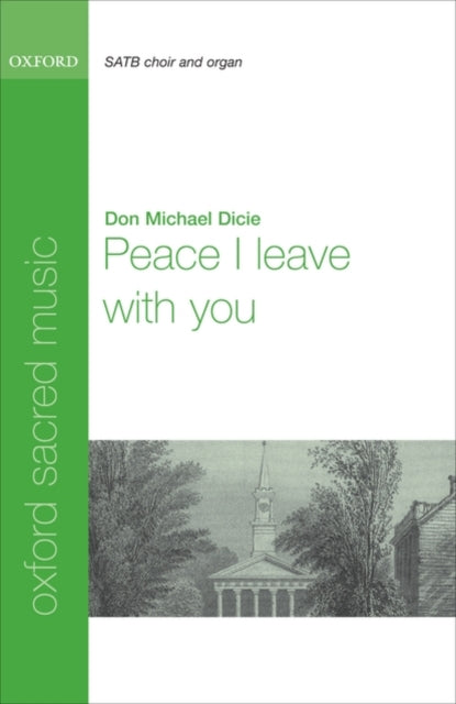 Book cover of: Peace I leave with you