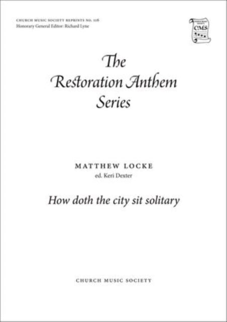 Book cover of: How doth the city sit solitary