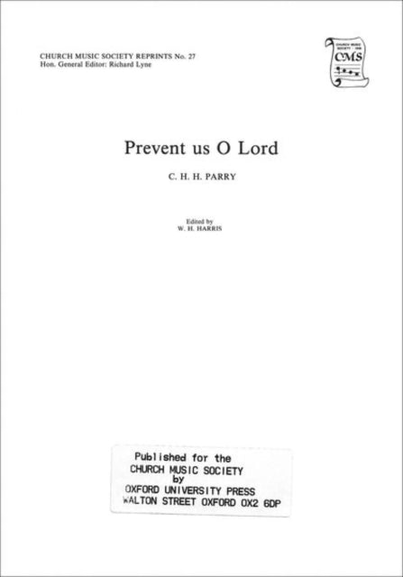 Book cover of: Prevent us, O Lord. By: Ed Harris