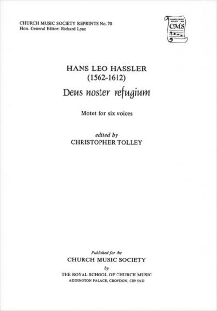 Book cover of: Deus noster refugium