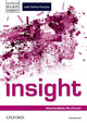 Book cover of: insight: Intermediate: Workbook with Online Practice. By: Oxford Editors