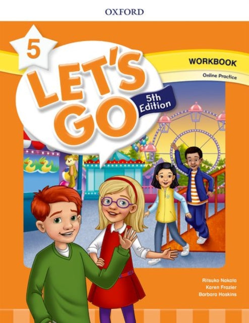 Book cover of: Let's Go: Level 5: Workbook with Online Practice. By: Ritsuko Nakata