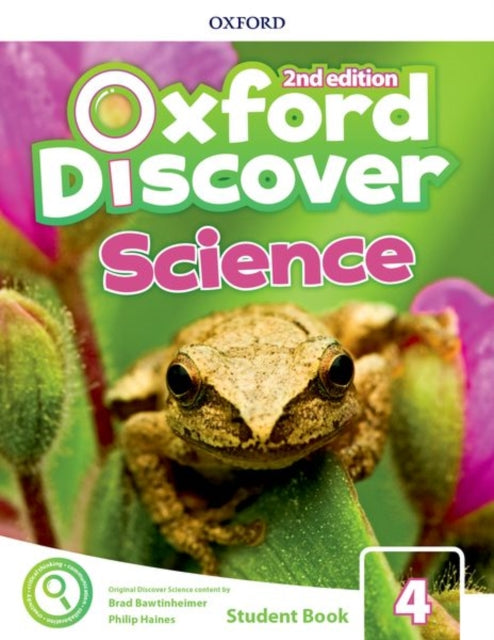 Book cover of: Oxford Discover Science: Level 4: Student Book with Online Practice. By: Brad Bawtinheimer