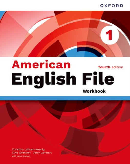 Book cover of: American English File fourth edition Level 1 Workbook