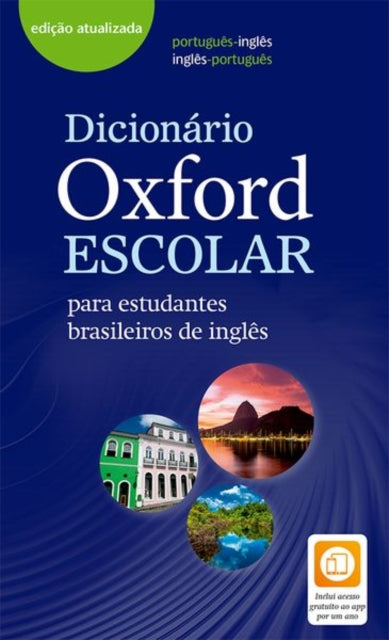 Book cover of: Dicionario Oxford Escolar para estudantes brasileiros de ingles. By: Oxford Editors