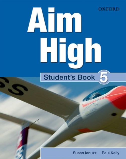 Book cover of: Aim High Level 5 Student's Book. By: Kelly Paul