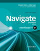 Book cover of: Navigate: B1+ Intermediate: Workbook with CD (with key). By: Rachael Roberts