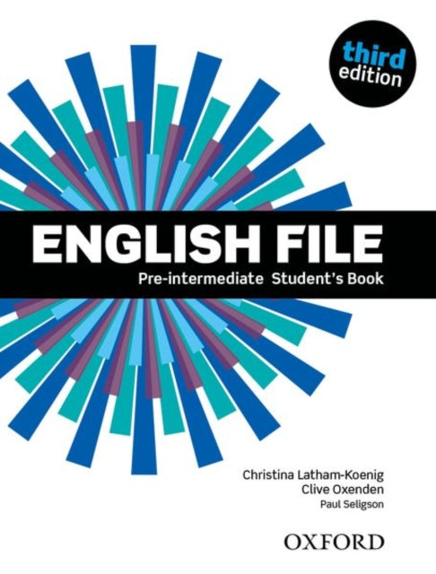 Book cover of: English File: Pre-Intermediate: Student's Book. By: Christina Latham-Koenig