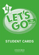 Book cover of: Let's Go: 4: Student Cards. By: Ritsuko Nakata
