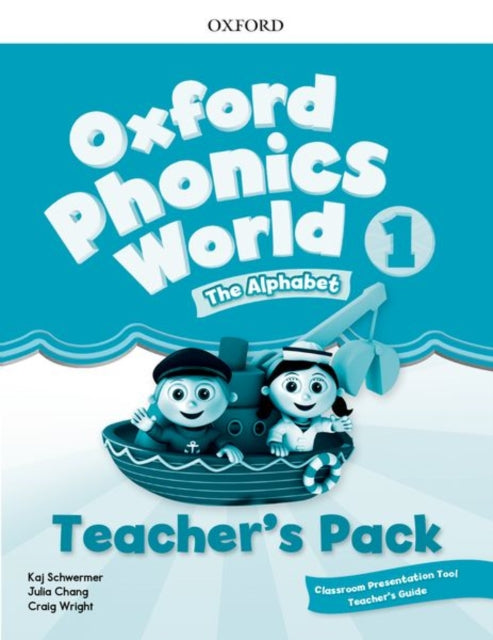 Book cover of: Oxford Phonics World: Level 1: Teacher's Pack with Classroom Presentation Tool 1. By: Oxford Editor