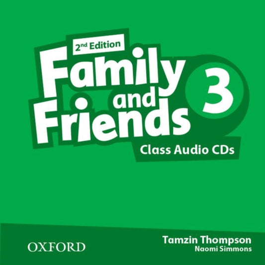 Book cover of: Family and Friends: Level 3: Class Audio CDs