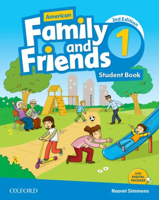 Book cover of: American Family and Friends: Level One: Student Book. By: Naomi Simmons