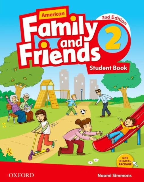 Book cover of: American Family and Friends: Level Two: Student Book. By: Naomi Simmons
