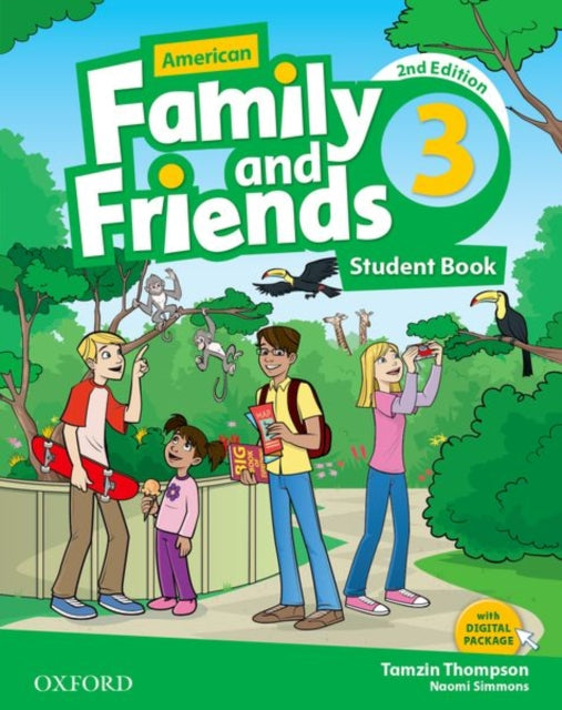 Book cover of: American Family and Friends: Level Three: Student Book. By: Tamzin Thompson