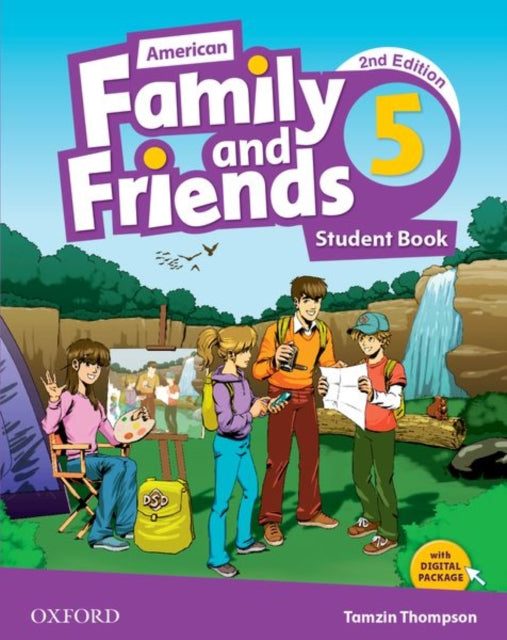 Book cover of: American Family and Friends: Level Five: Student Book. By: Tamzin Thompson