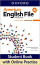 Book cover of: American English File: Level 4: Student Book With Online Practice. By: Christina Latham-Koenig
