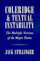 Book cover of: Coleridge and Textual Instability