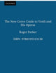 Book cover of: New Grove Guide to Verdi and His Operas. By: Roger Parker