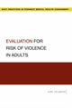 Book cover of: Evaluation for Risk of Violence in Adults. By: Kirk Heilbrun