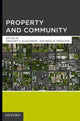 Book cover of: Property and Community. By: Gregory S. Alexander