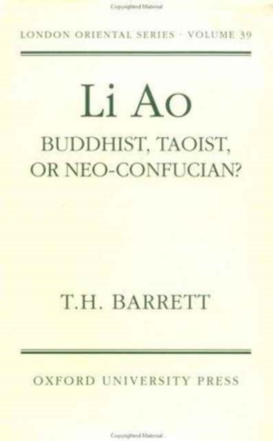 Book cover of: Li Ao. By: T. H. Barrett
