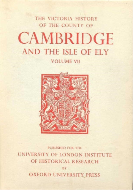 Book cover of: A History of the County of Cambridge and the Isle of Ely. By: C. R. Elrington