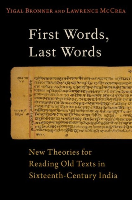 Book cover of: First Words, Last Words. By: Yigal Bronner
