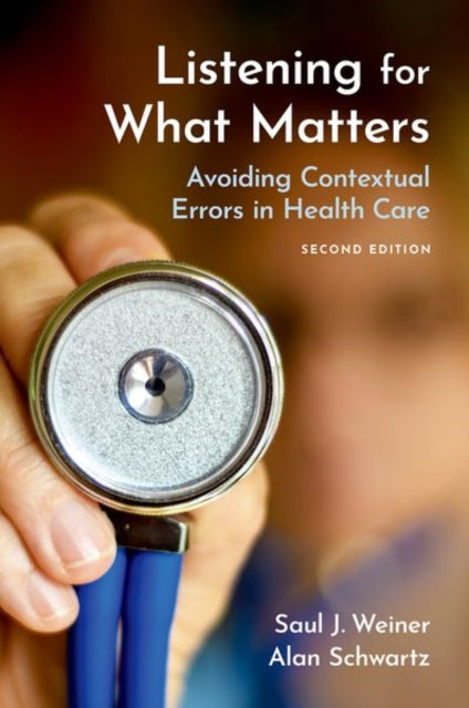 Book cover of: Listening for What Matters. By: Saul J. Weiner