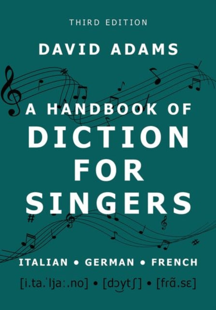 Book cover of: Handbook of Diction for Singers. By: David Adams