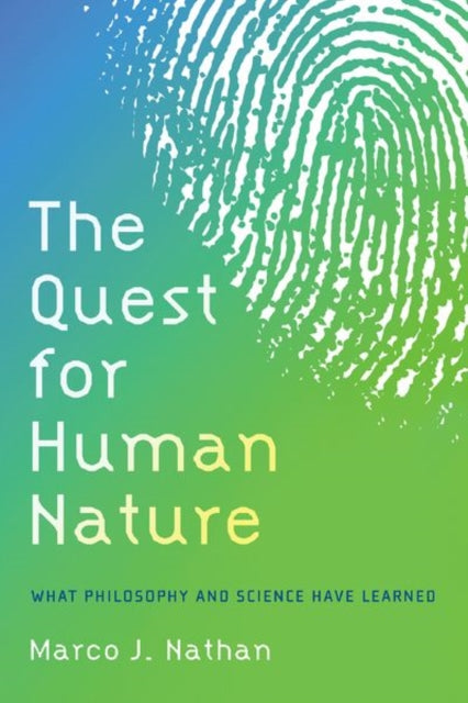 Book cover of: Quest for Human Nature. By: Marco J. Nathan