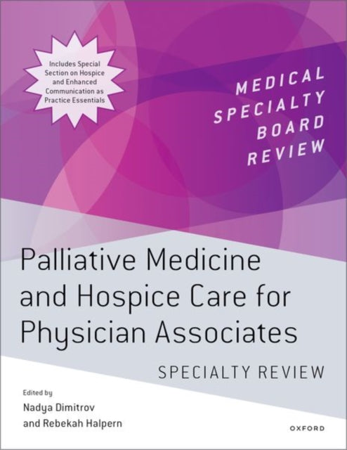 Book cover of: Palliative Medicine and Hospice Care for Physician Associates Specialty Review