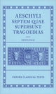 Book cover of: Aeschylus Tragoediae. By: Aeschylus