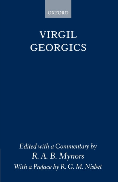Book cover of: Georgics. By: Publius Vergilius Maro