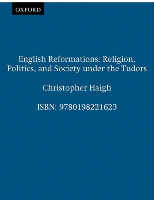 Book cover of: English Reformations