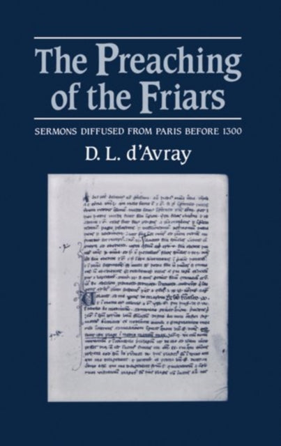 Book cover of: Preaching of the Friars